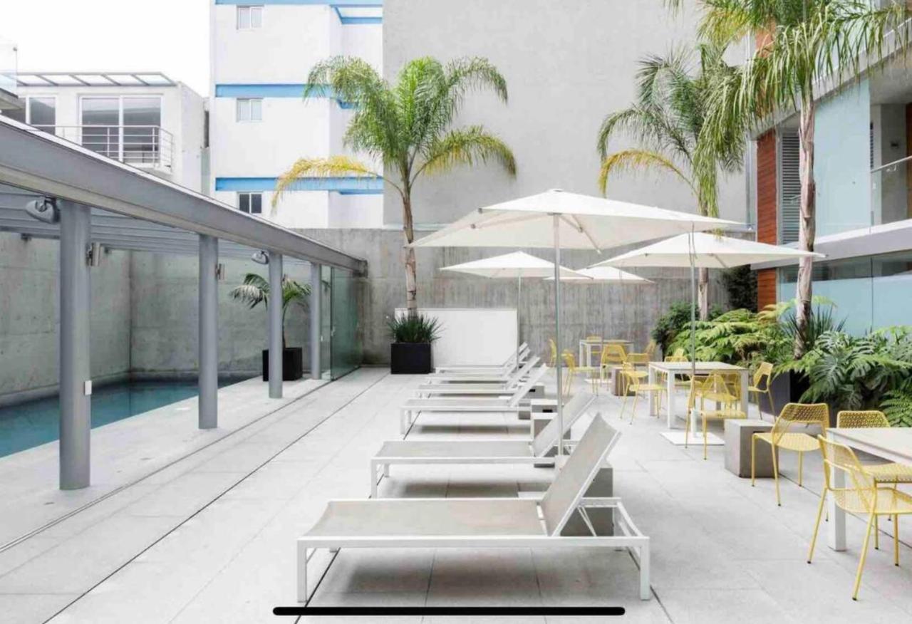 Departamento Mexicano En Polanco. Pool - Gym - Parking México DF Exterior foto